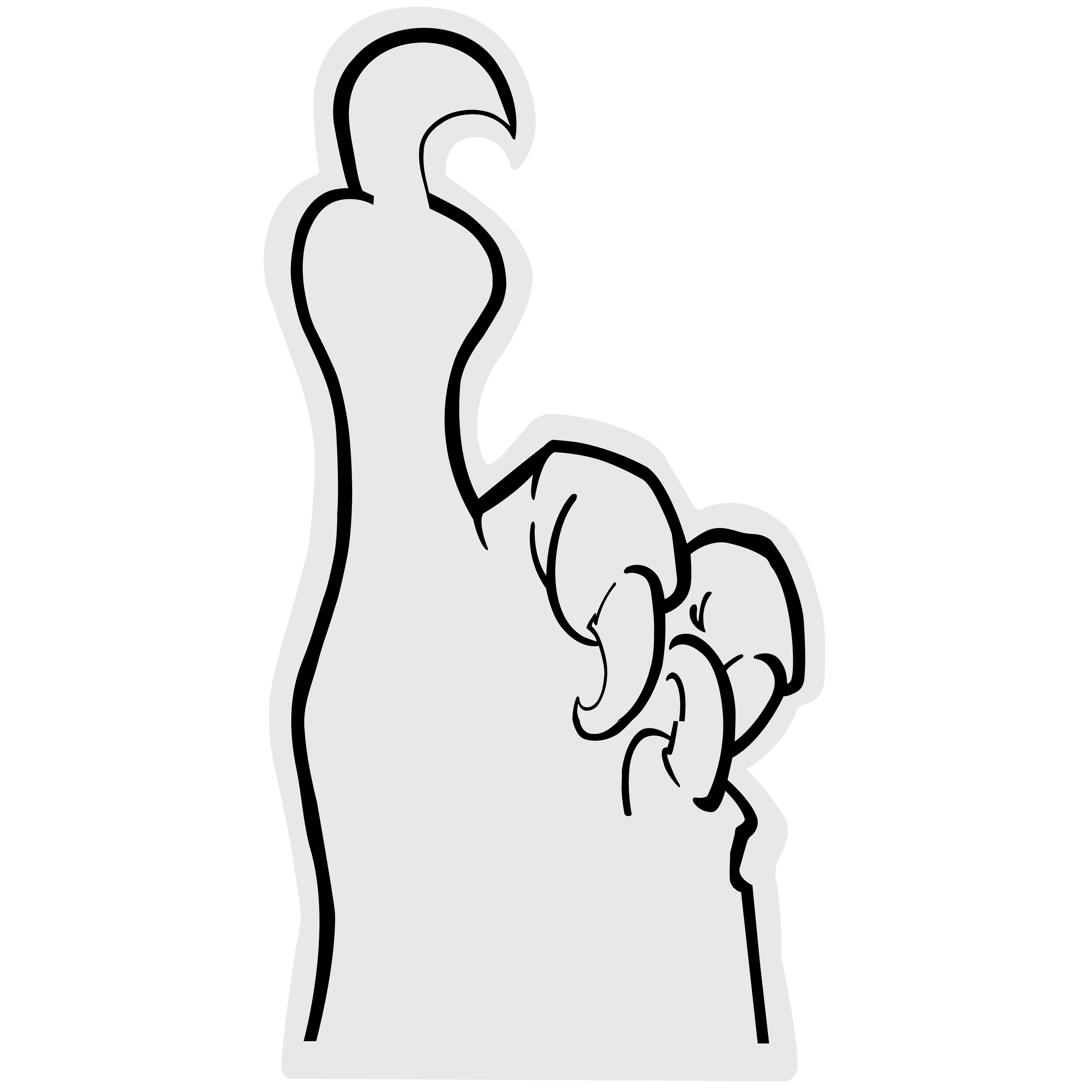 Foam Eagle Talon Claw Hand 36