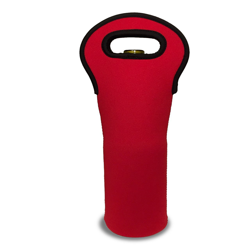 iBank ® 1-Bottle Neoprene Wine Carrier Tote Bag, Bottle Holder 2