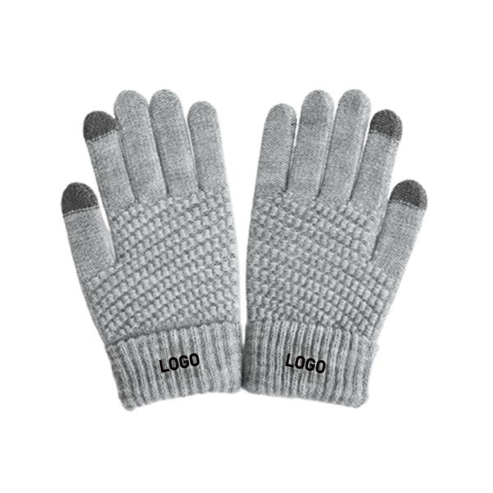 Knitted Plush Gloves 4