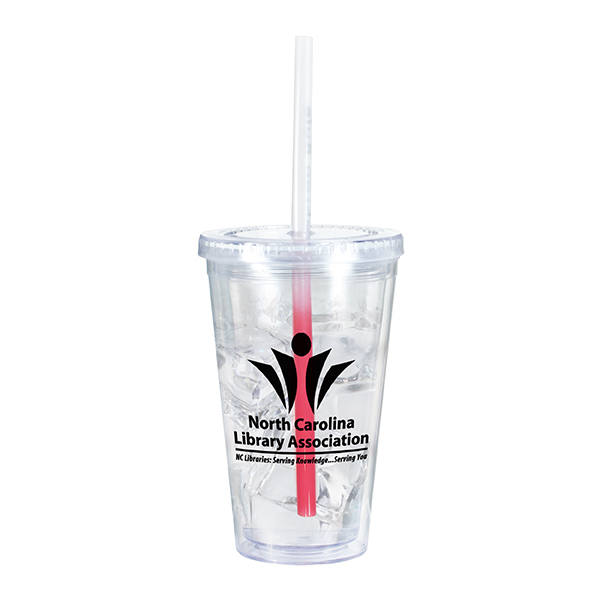 16 oz. Victory Acrylic Tumbler with Mood™ Straw 17