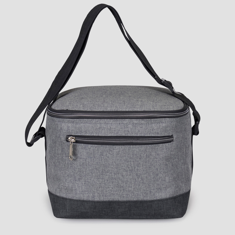 6 Pack Heathered Insulated Cooler Bag 3