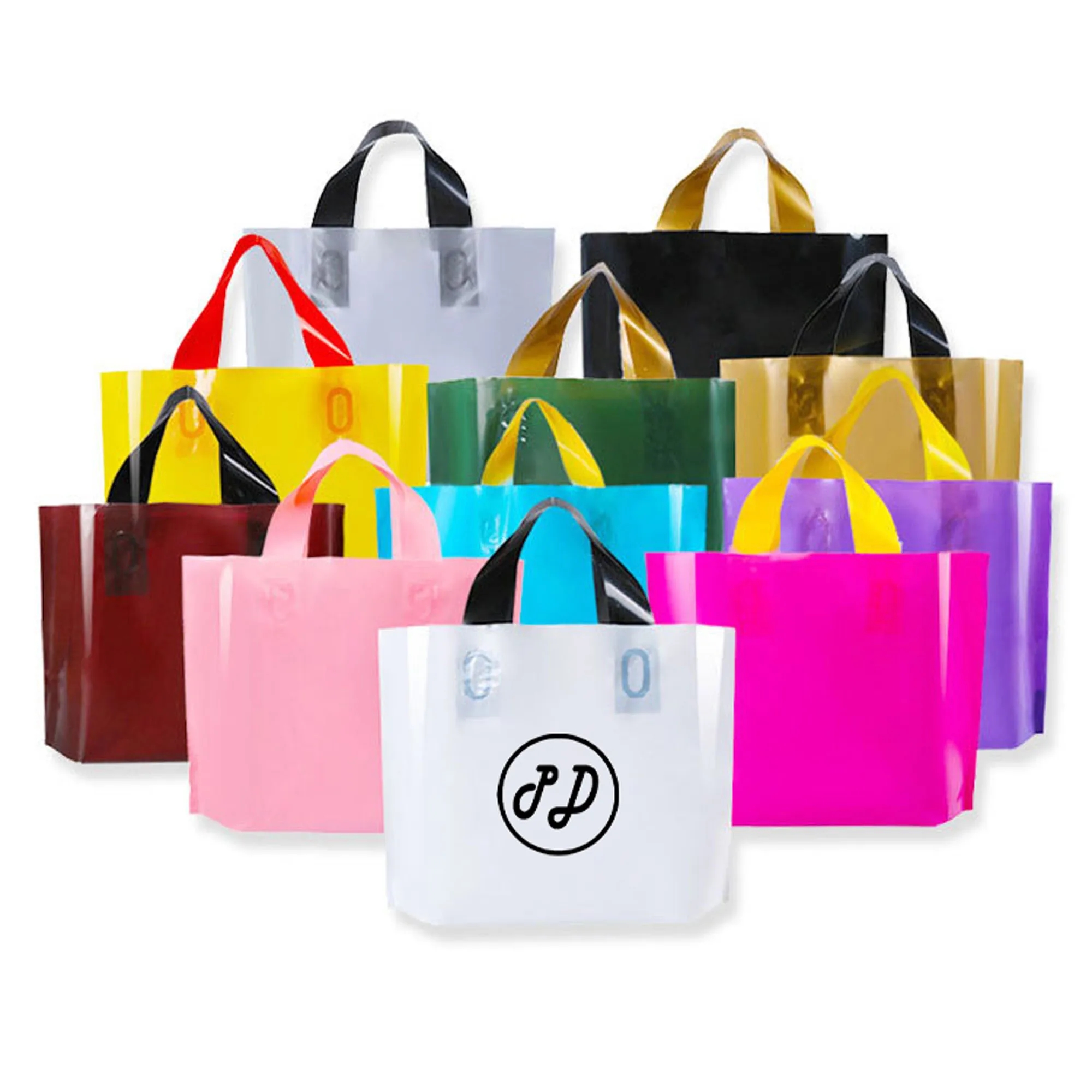 Plastic Soft Handle Shopping Gift Bag 2