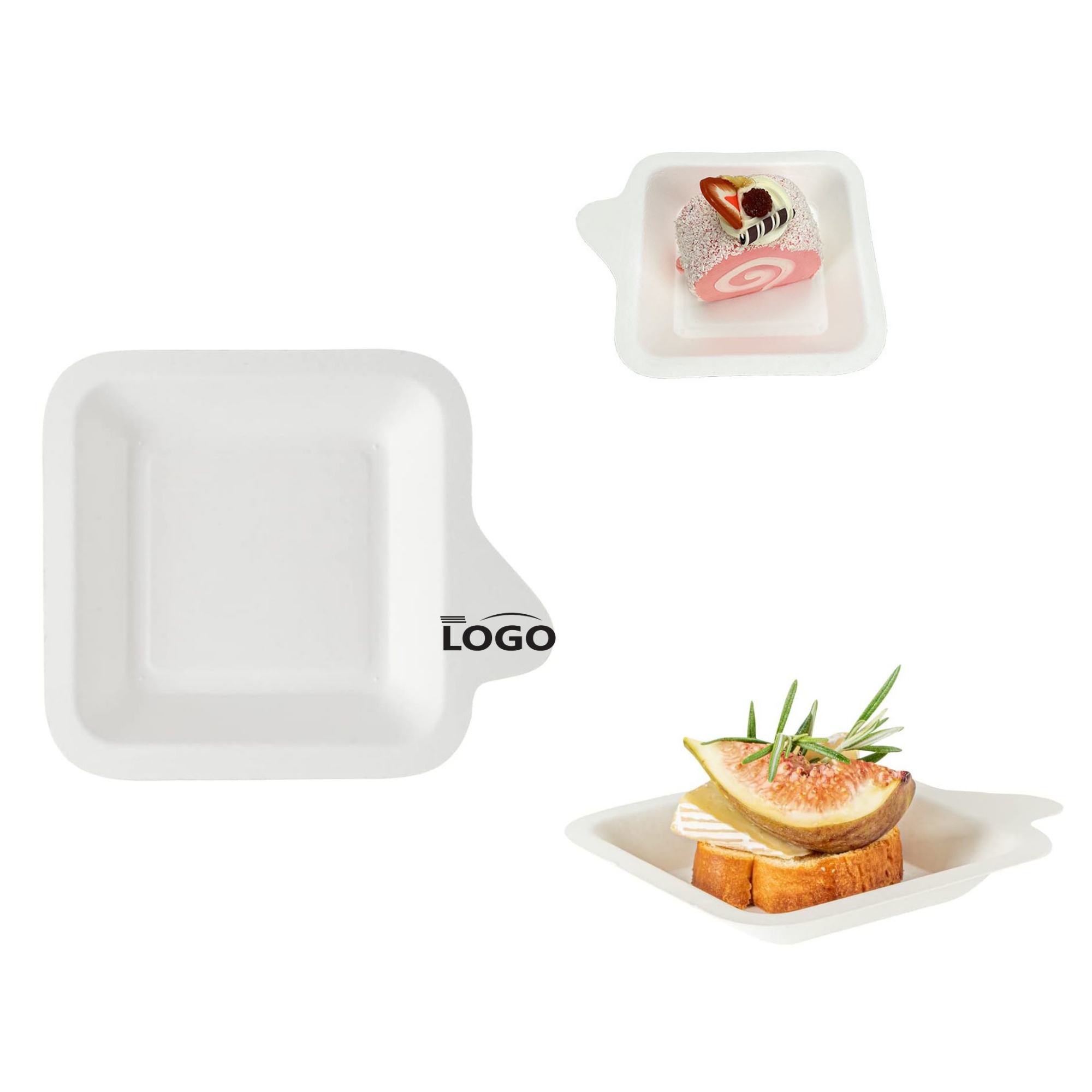 Disposable Square Cake Tray 2