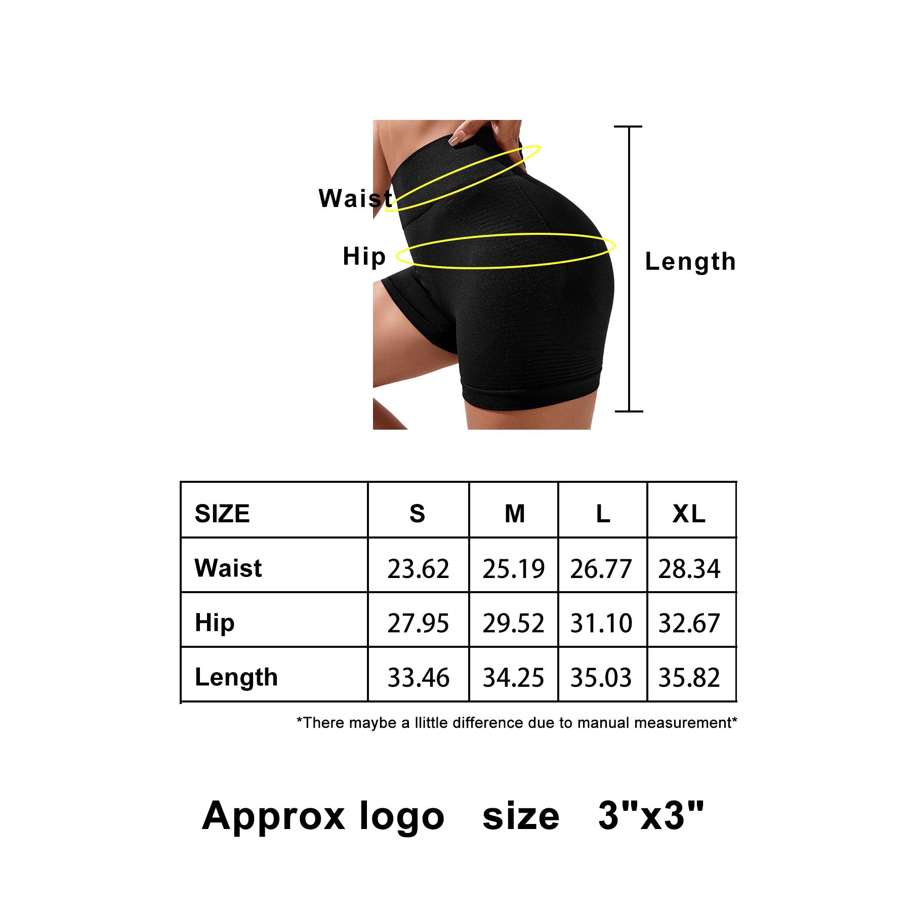 High Waisted Athletic Yoga Short 2