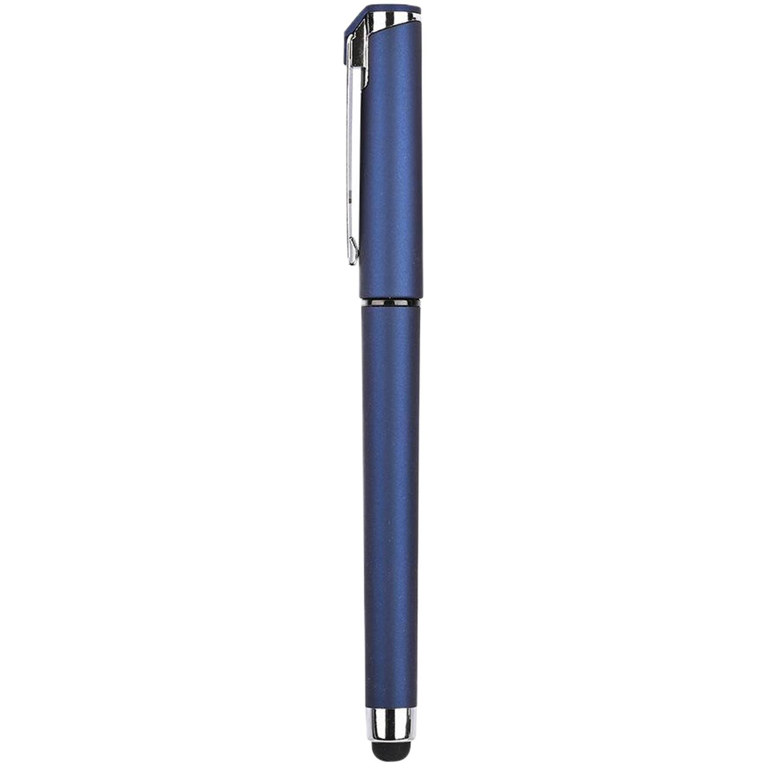 2 in 1 Cap Action Business Ballpoint Pen w/ Stylus Tip 10