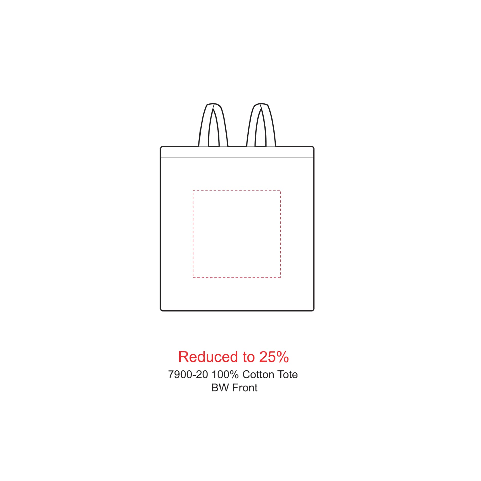 100% 4oz Cotton Canvas Convention Tote 7