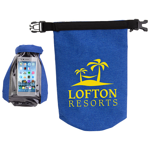 2-Liter Waterproof Gear Bag with Touch-Thru Phone Pocket 15