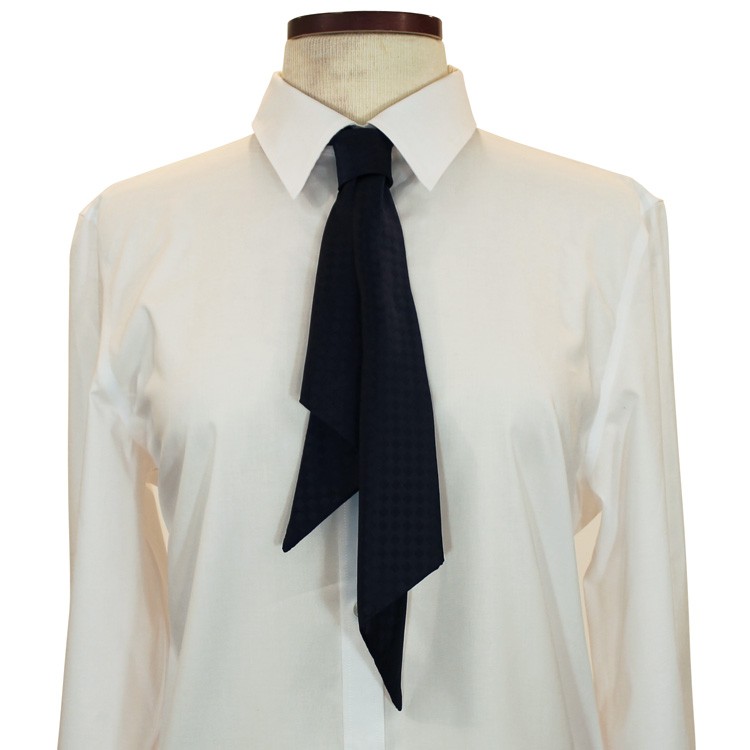 Navy Blue Beckett Tone on Tone Ladies Ascot 2