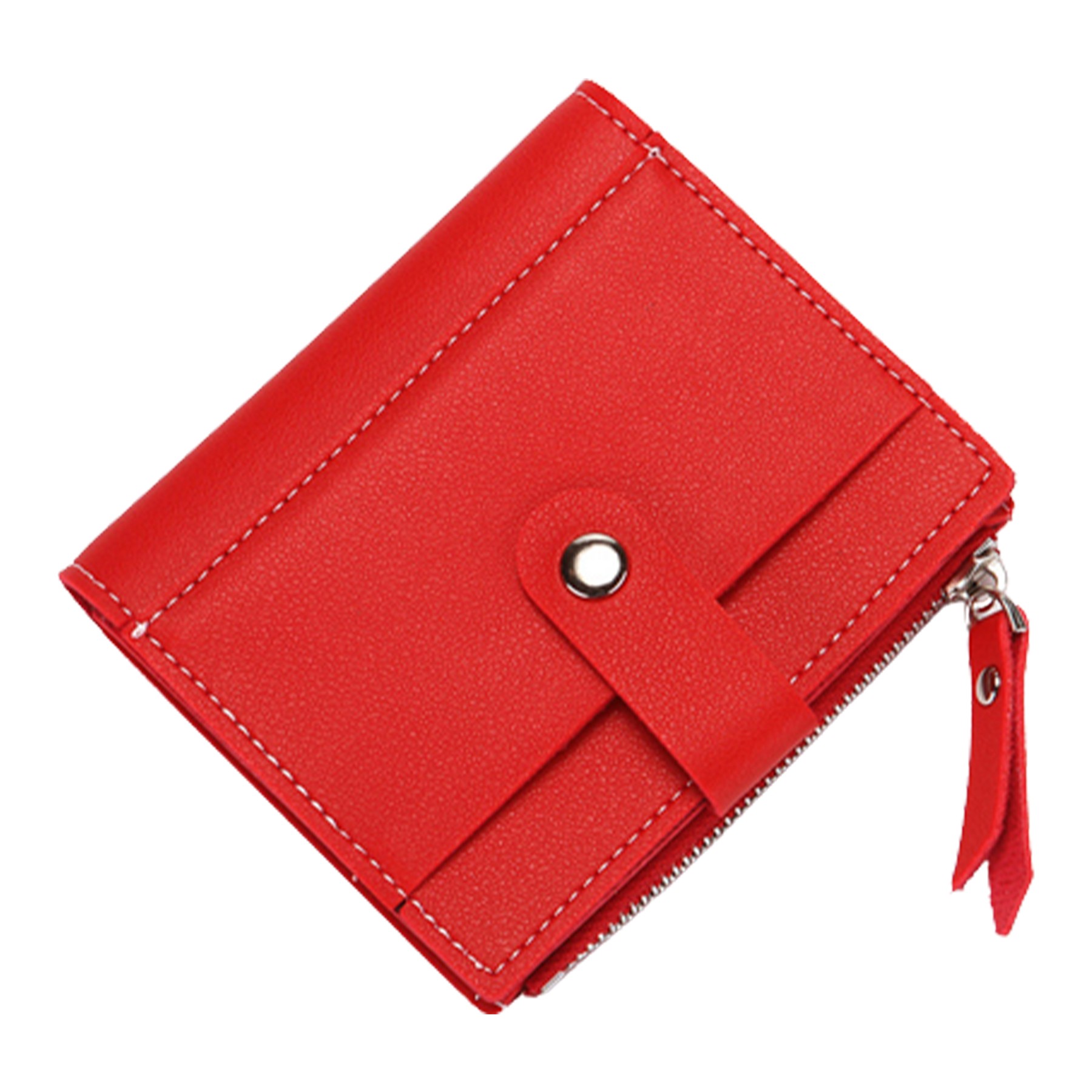Pu Credit Card Wallets W/Snap Closure 3