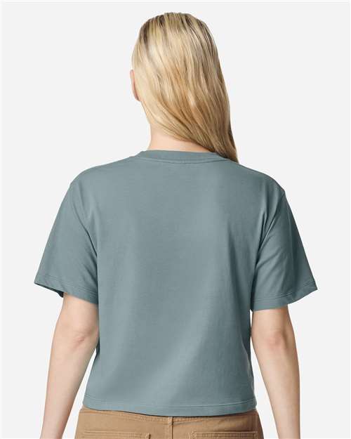 Women's Fine Jersey Mid-Length Boxy Tee - 102 40