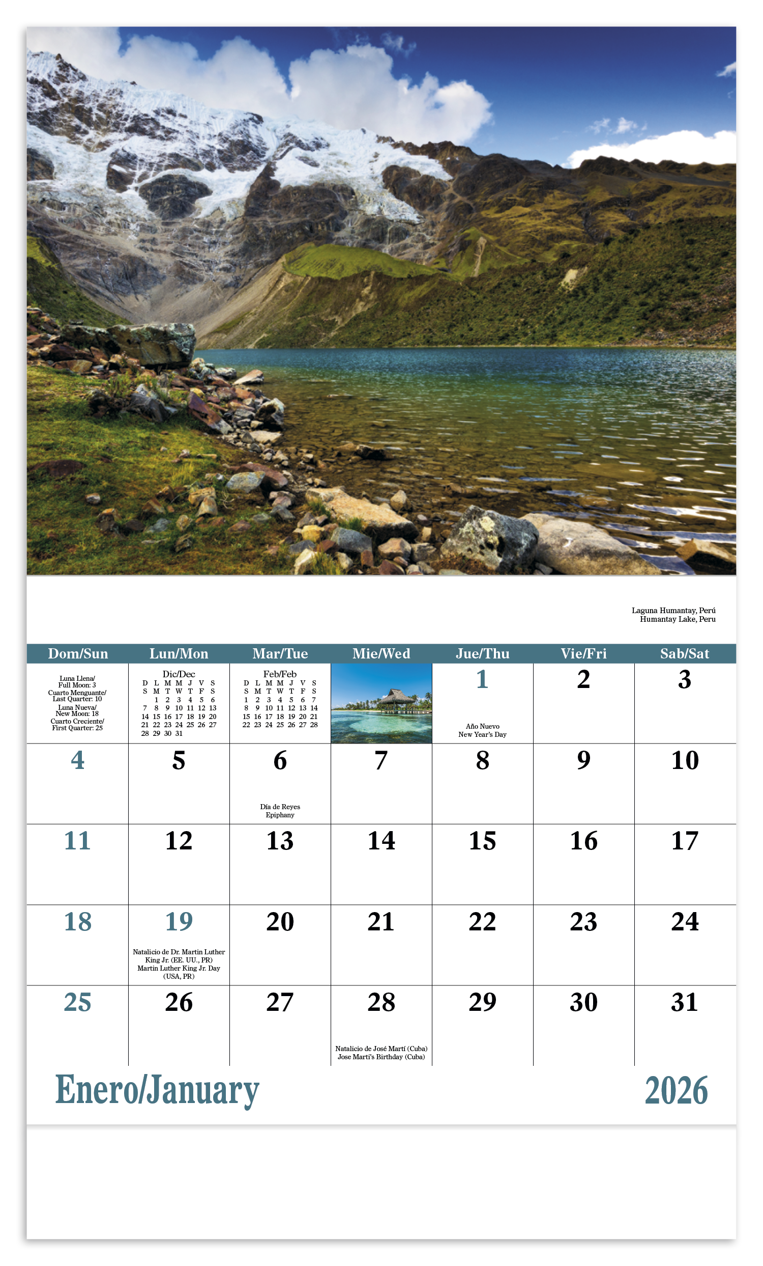 Good Value™ Latinoamerica en Paisajes - Stapled Calendar 2