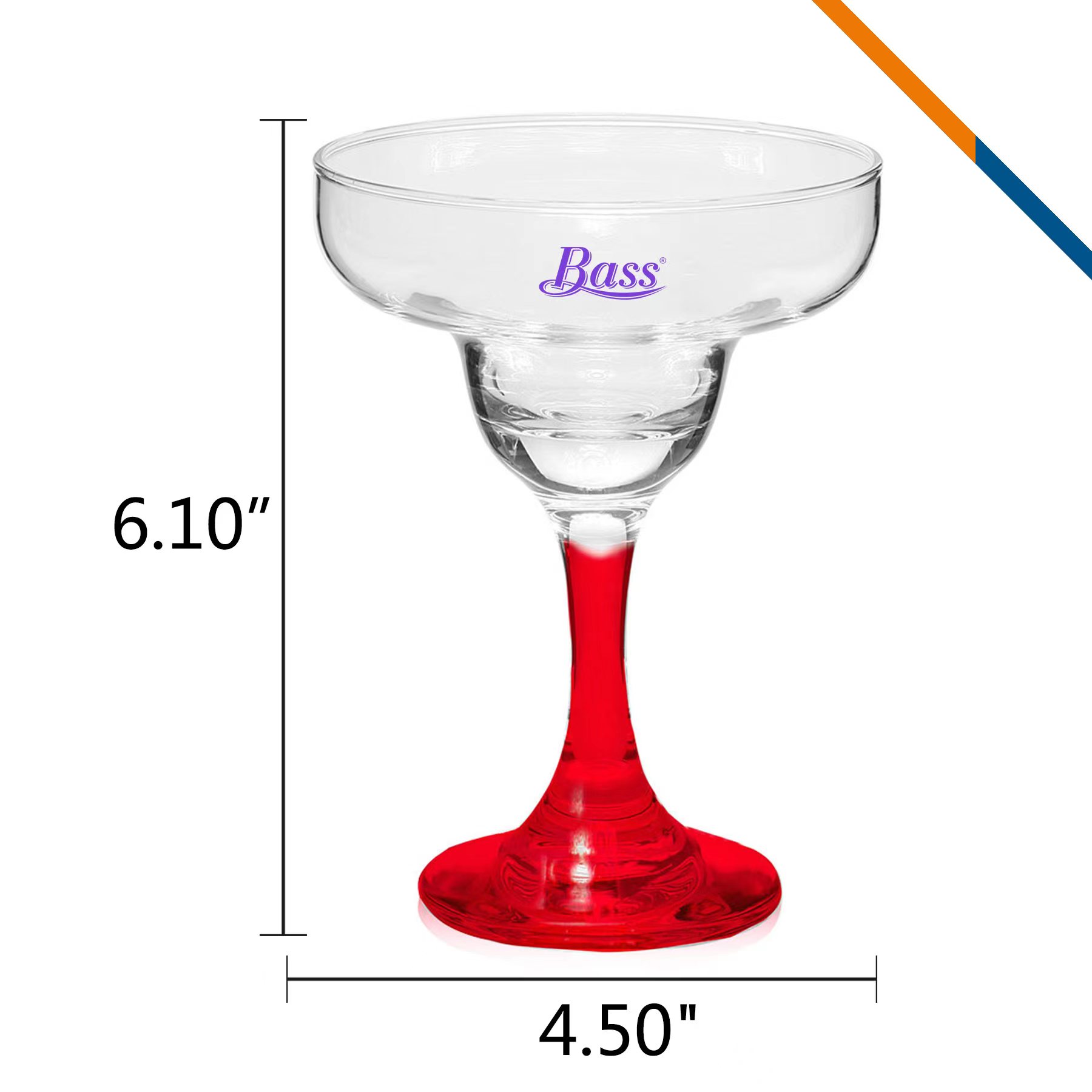 Mela Margarita Glasses - 9 OZ. 12