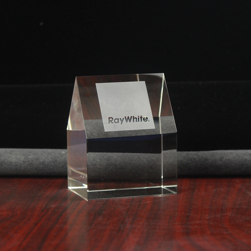 Crystal House Paperweight 5