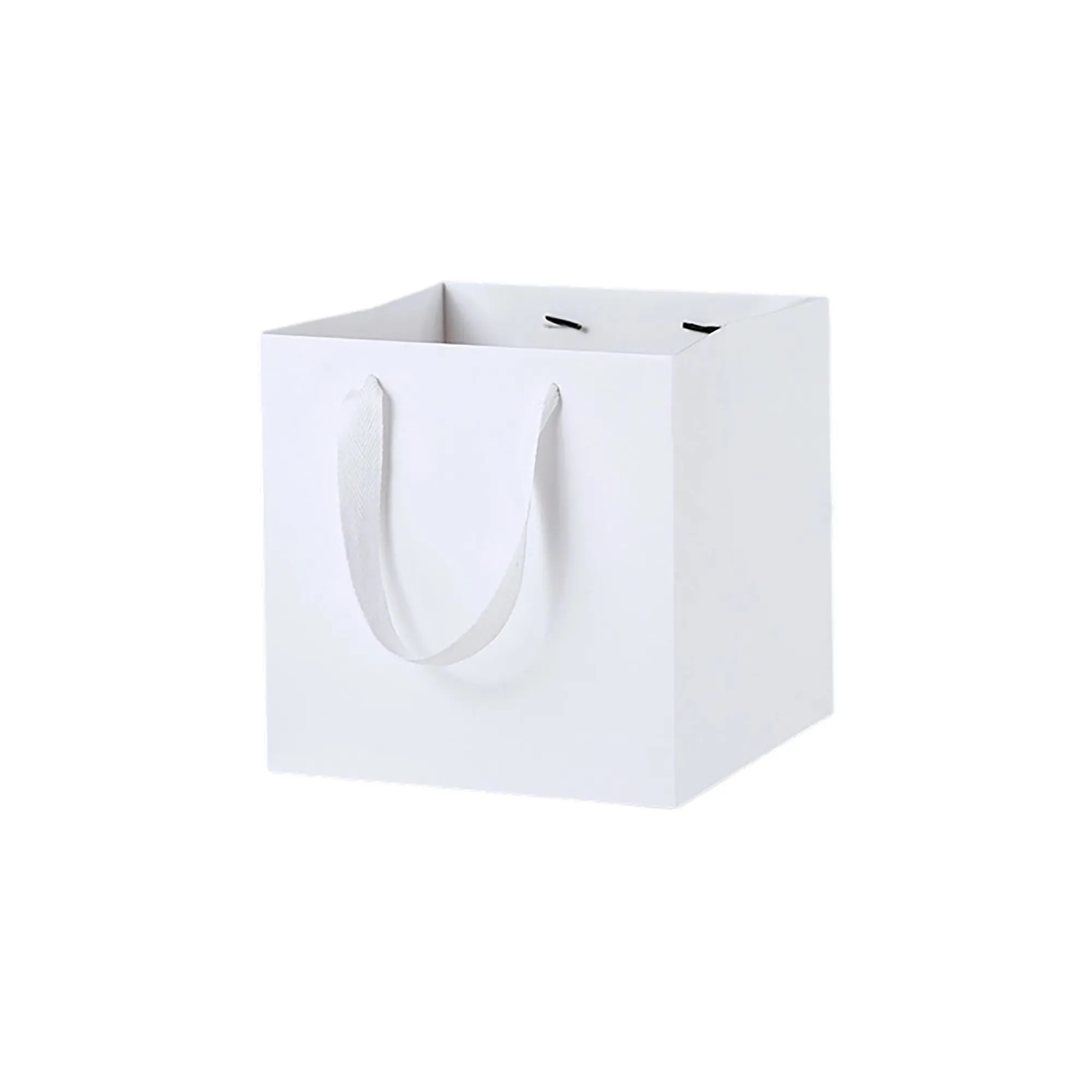 Square Kraft Paper Luxury Tote Bag 9