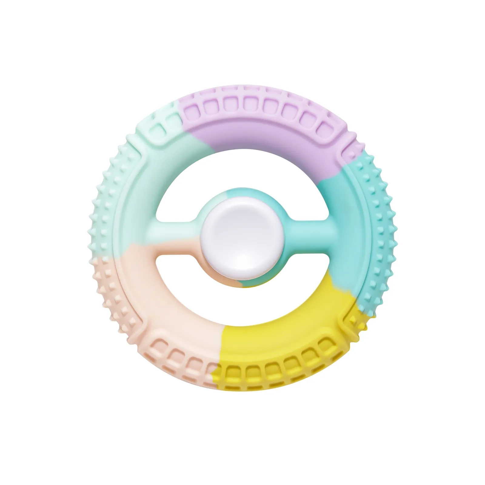 Silicone Fidget Spinner Stress Reliever & Exerciser 7