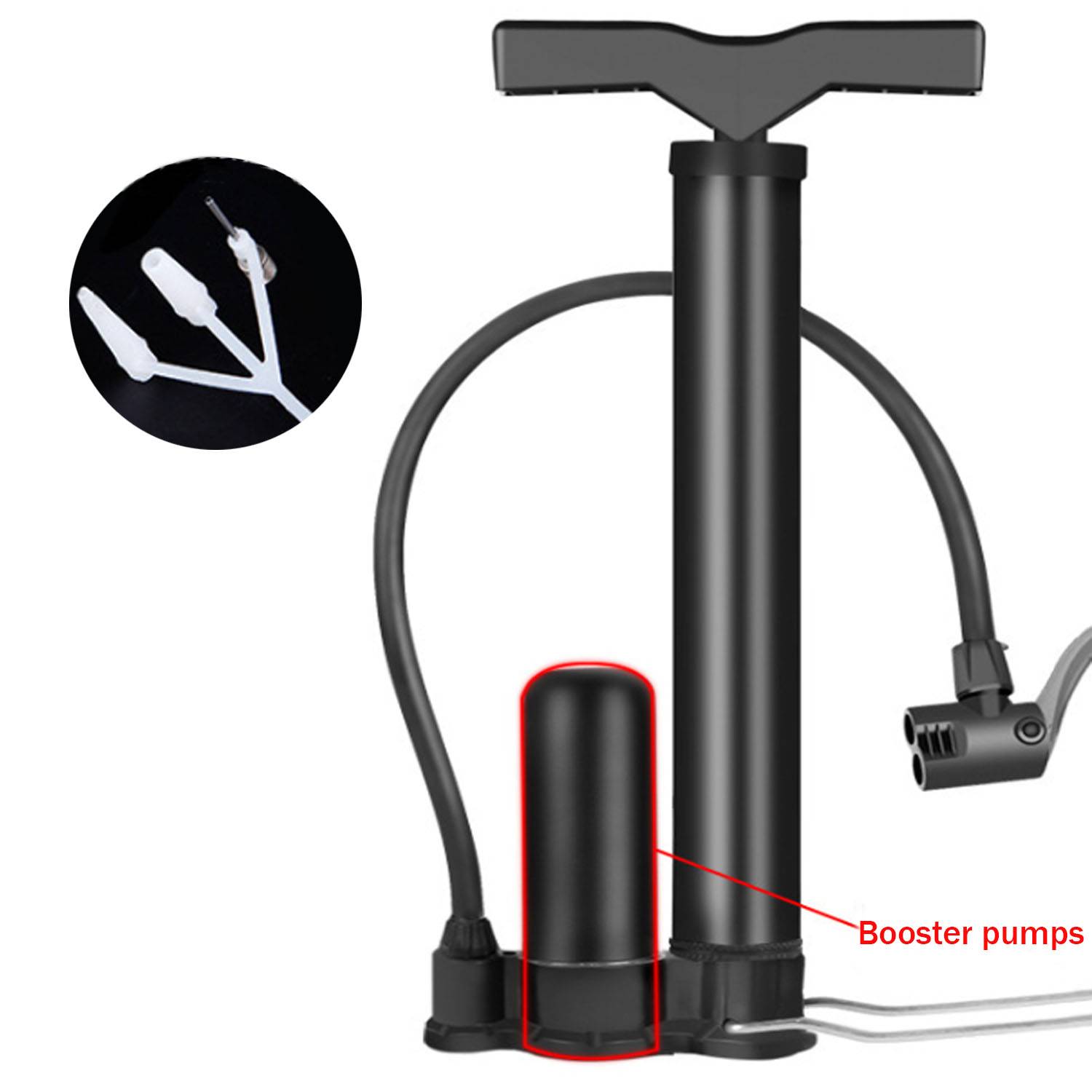 High Pressure Stand Bike Pump 1