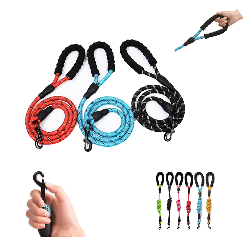Lighted Dog Collar Traction Rope 1