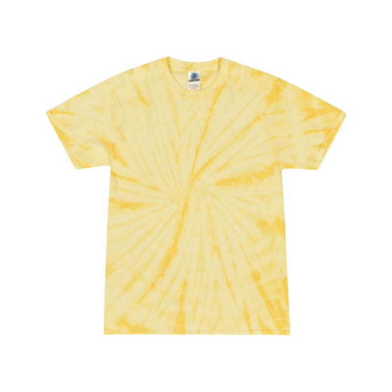 Tie-Dye Adult 5.4 Oz. 100% Cotton Spider T-Shirt 19