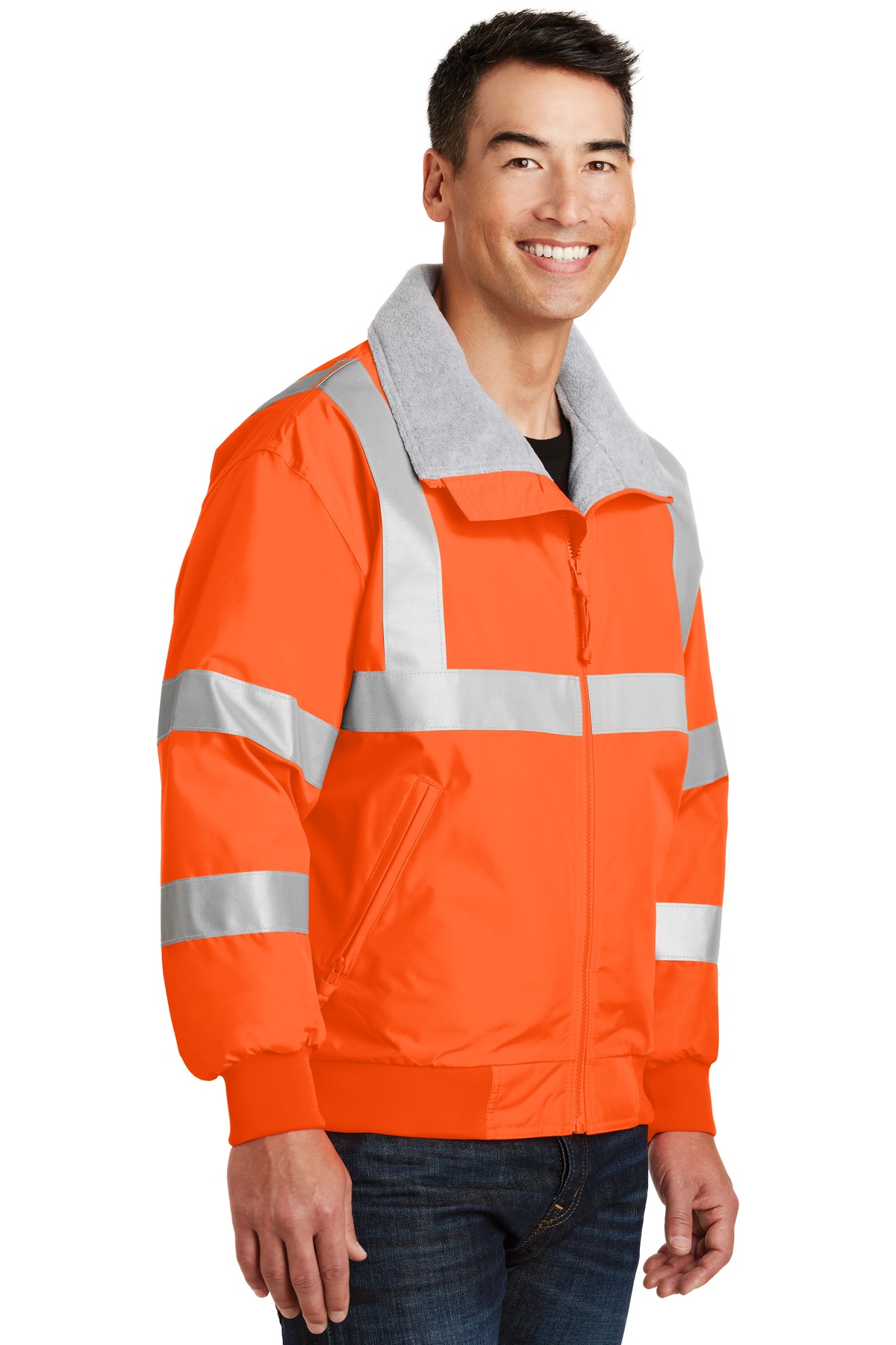 Enhanced Visibility Challenger Jacket with Reflective Taping