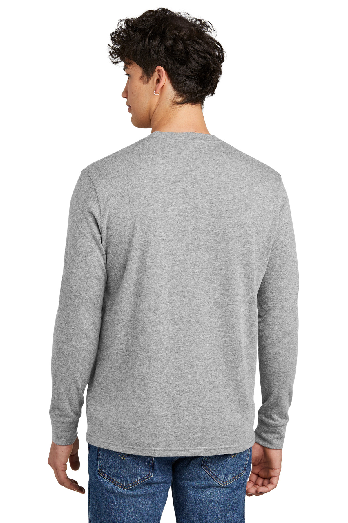 District Perfect Blend CVC Long Sleeve Tee DT109 25