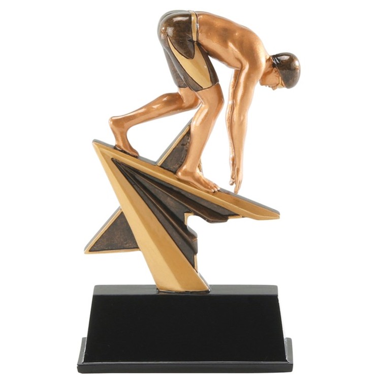 Swimming-Male Star Power Resin Figure 1