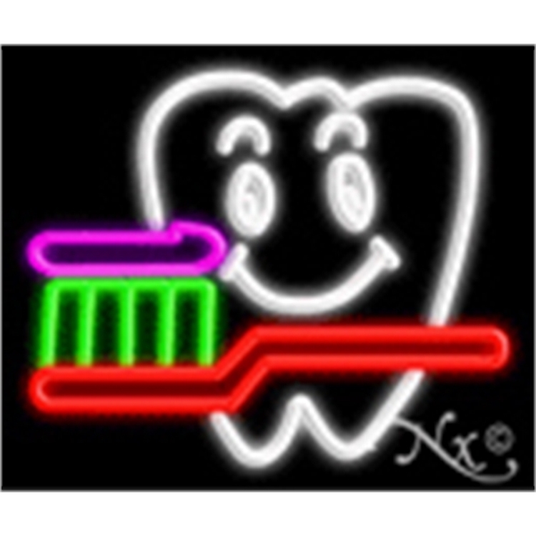 Dentist Logo Economic Neon Sign 2