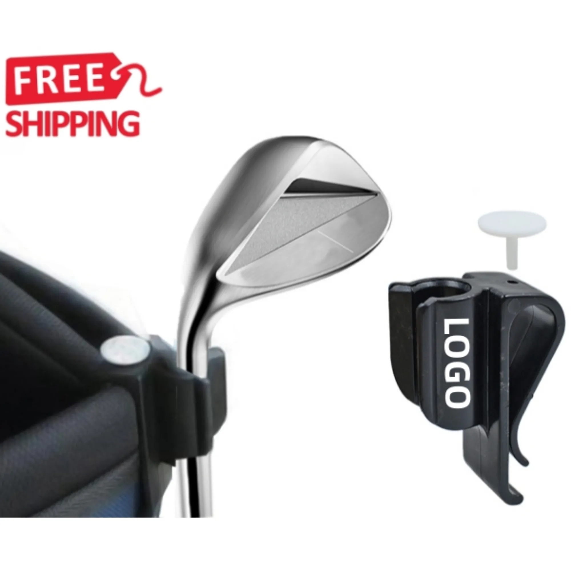 Golf Putter Clip Holder Ball Marker 10