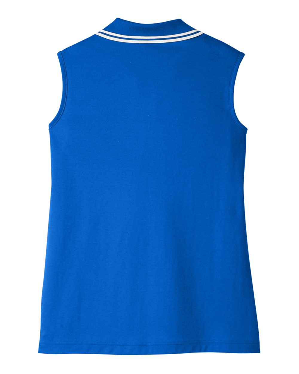 Women's CrownLux Performance® Plaited Tipped Sleeveless Polo - DG20SW 41