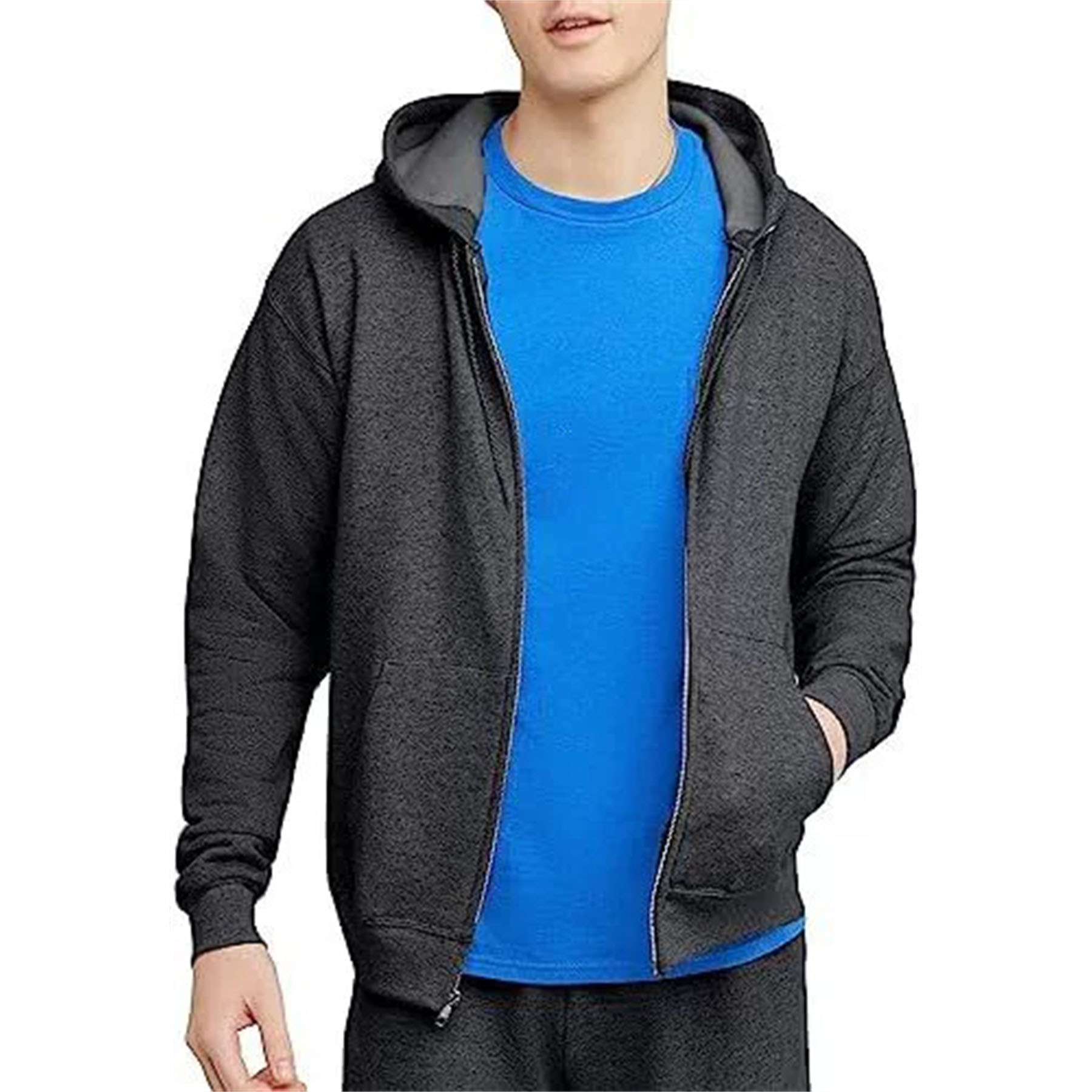 Zip Hooded Sweatshirt for Men 5