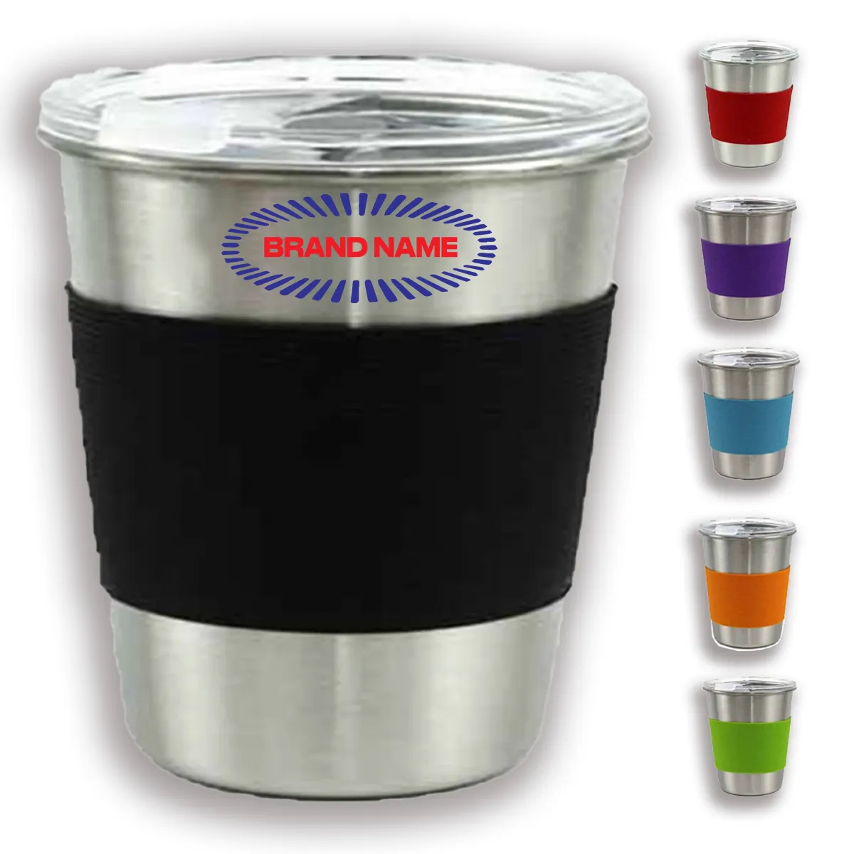 12 OZ Stainless Steel Heat-insulated Spill-proof Cup 3