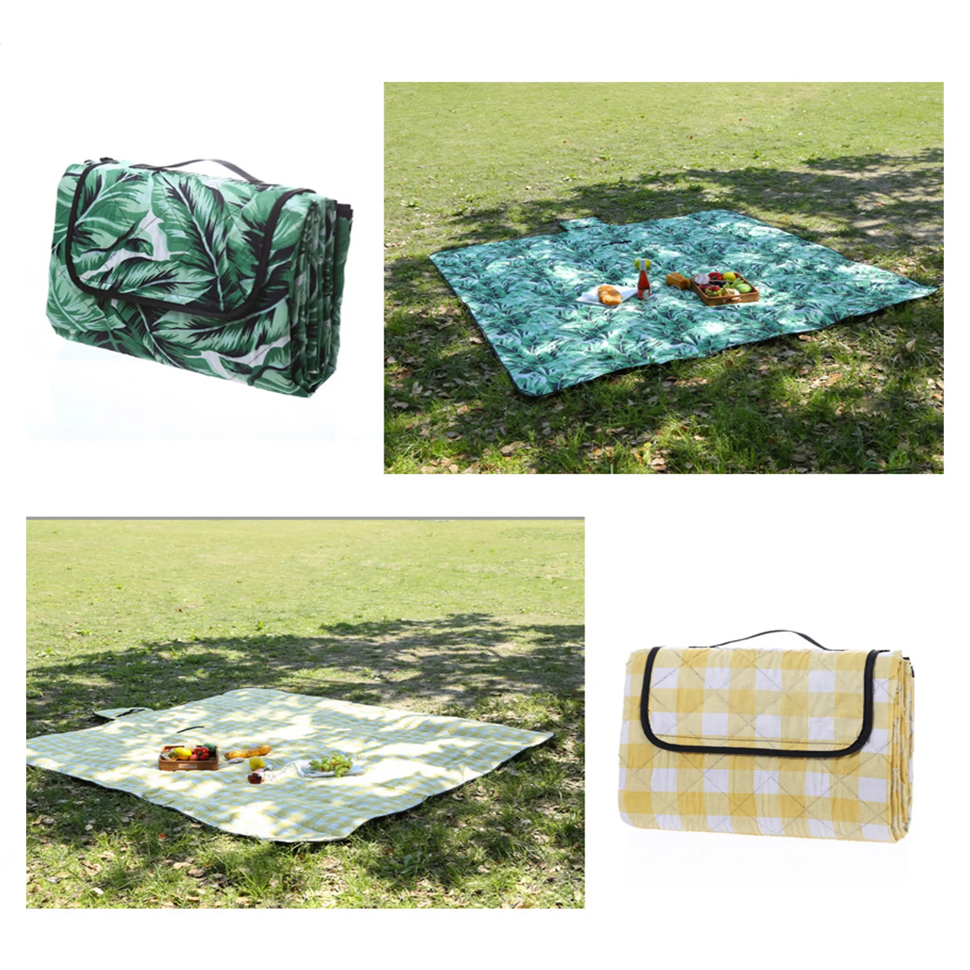 78.8" Printed Picnic Blanket 2