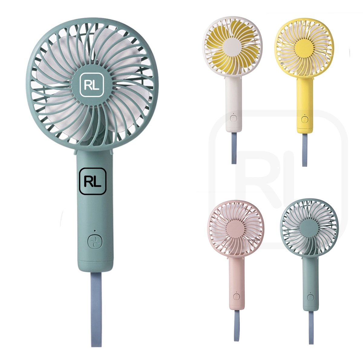 1200 Mah Portable Handheld Fan 3