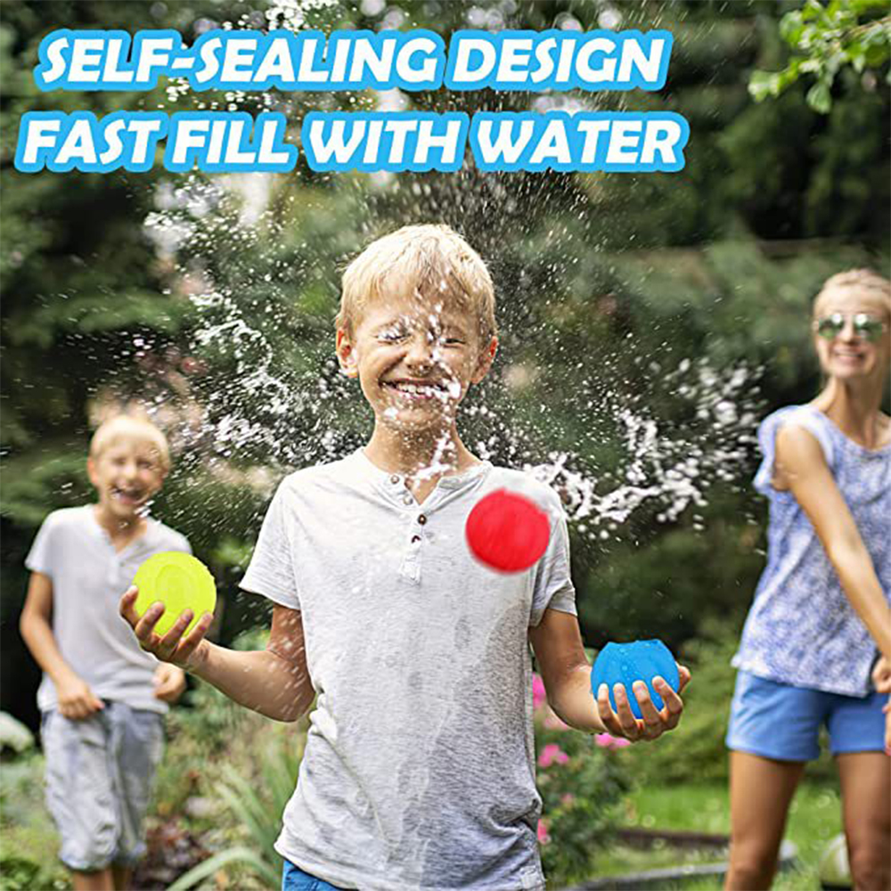 Silicone Resuable Water Balls 6