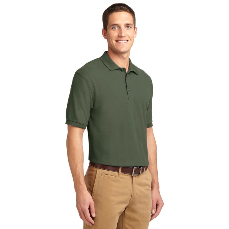 Port Authority Extended Size Silk Touch Polo 12