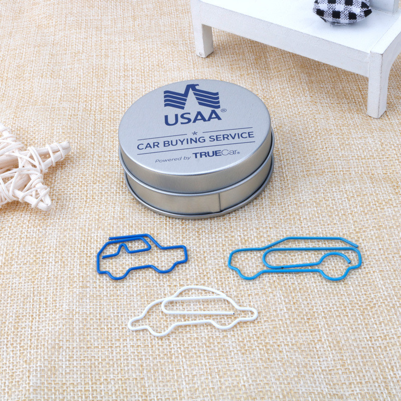 Custom Paper Clip w/Tinplate Box 1