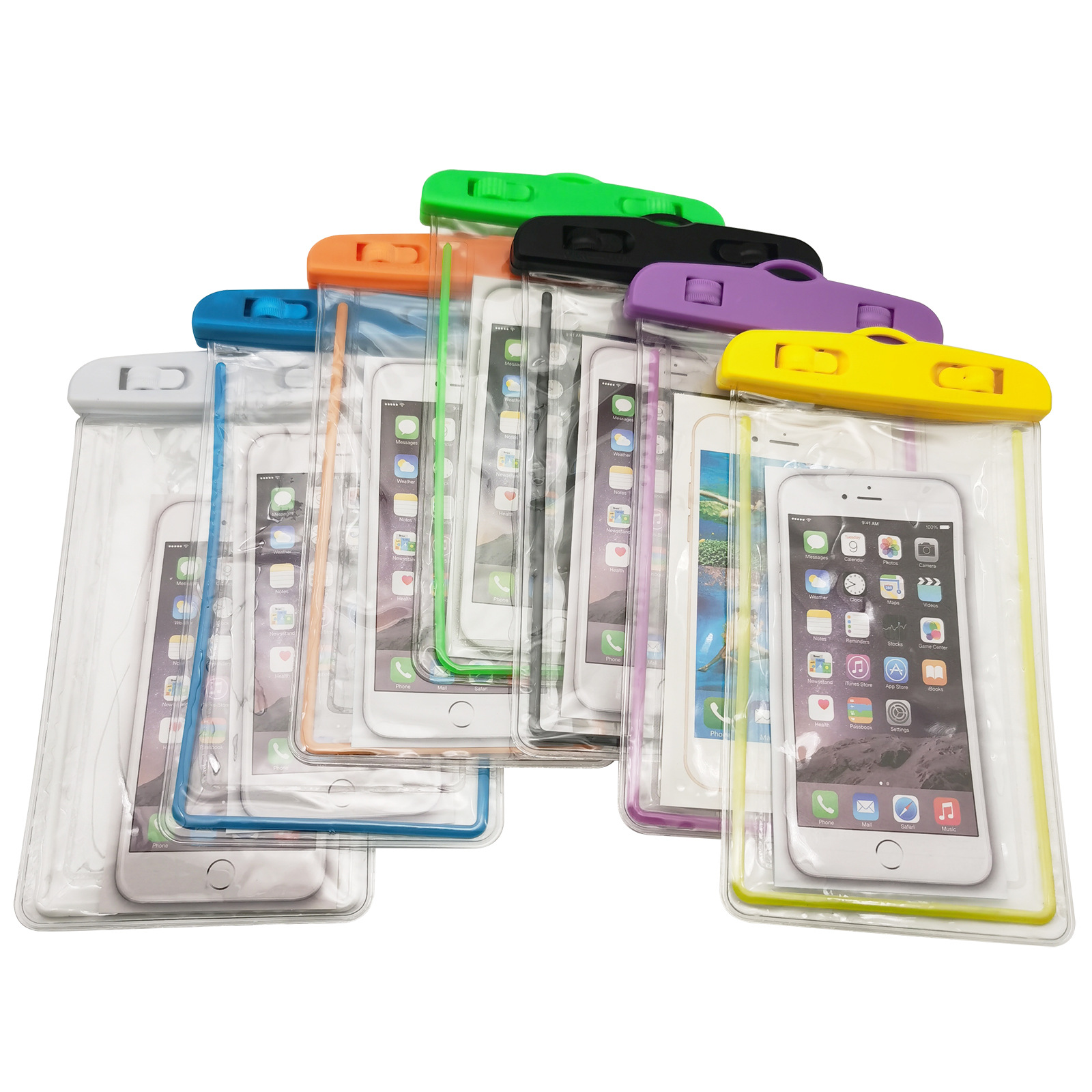 IPX8 Clear Pouch Dry Bag for Samsung Galaxy S22 Waterproof Case Bag IPX8 Outdoor Sports for Apple iP 2