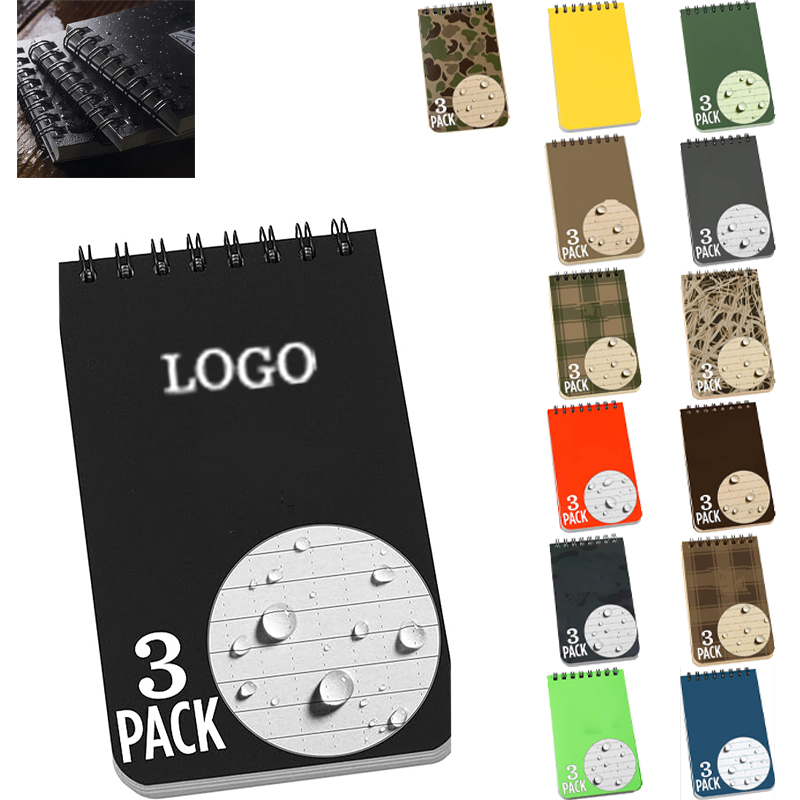Weatherproof Top Spiral Notebook 10