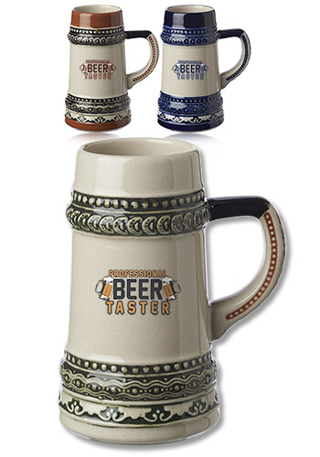 2 oz. Bremen Mini Ceramic Beer Mug Shooters