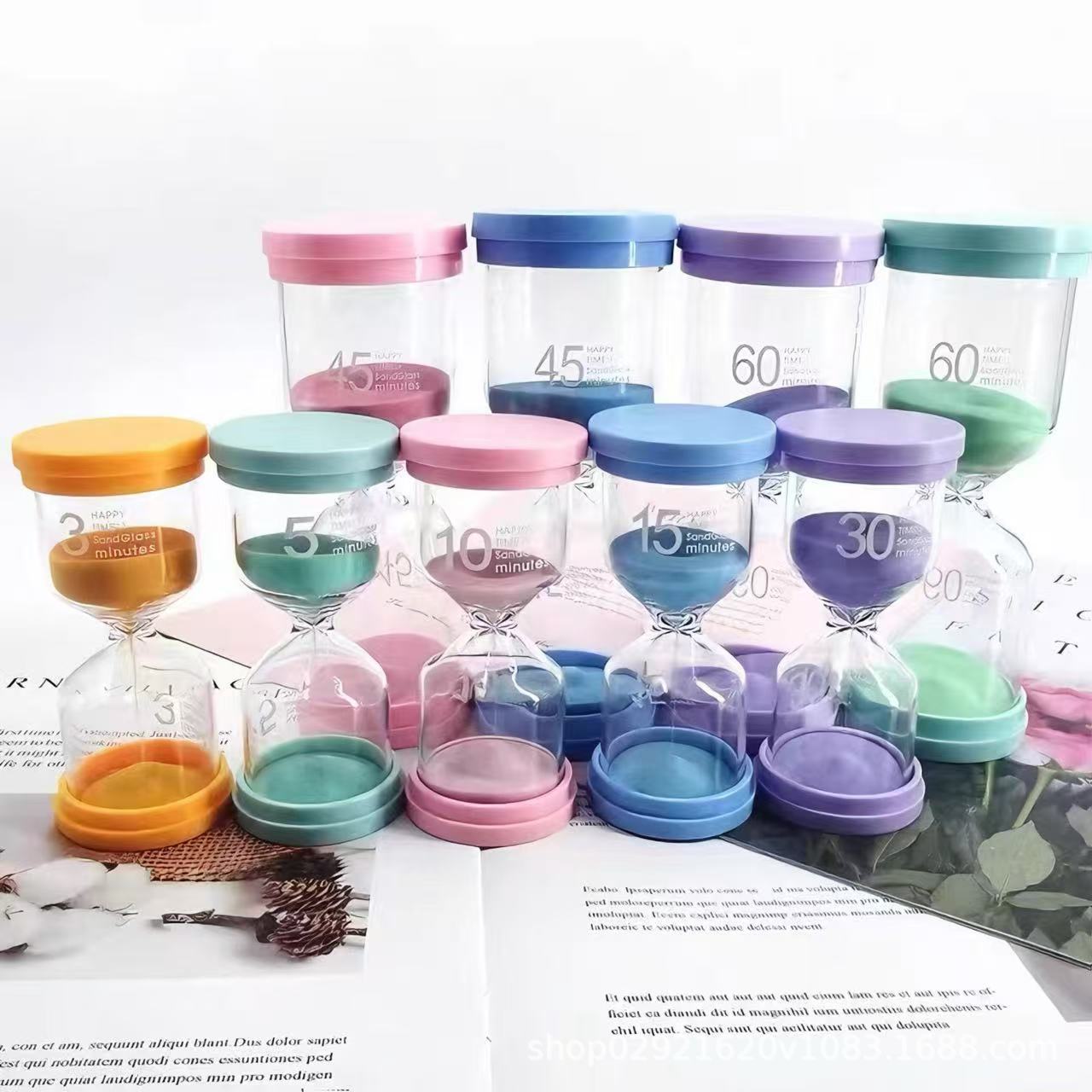 Colorful Hourglass Sandglass Timer 5