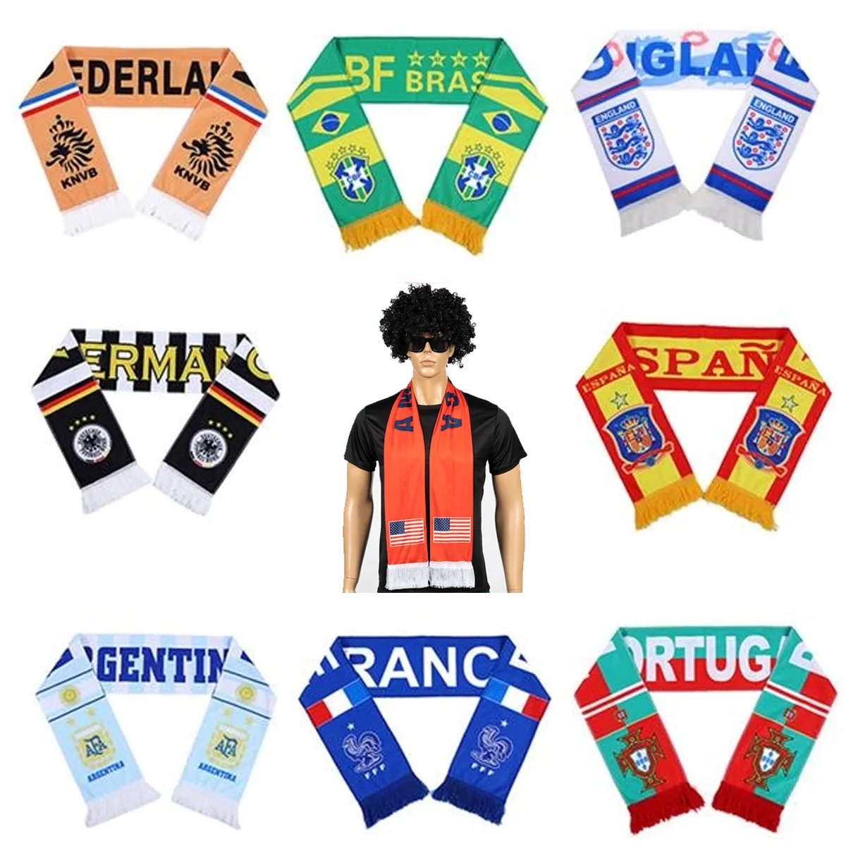 Custom World Cup Scarf 3