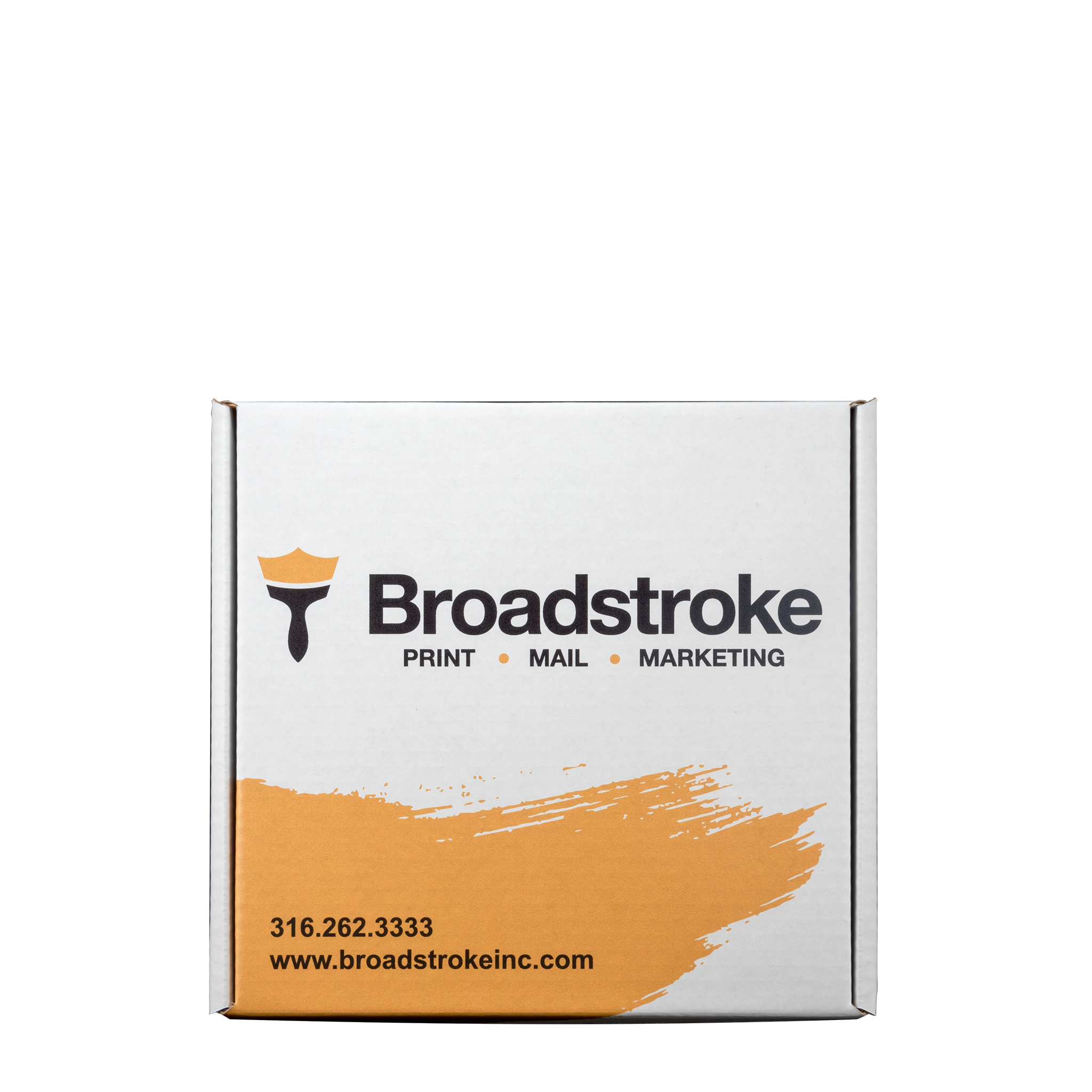 Mailing Box, B-Flute10" x 10" x 2" - White - C - 200 sq in 5