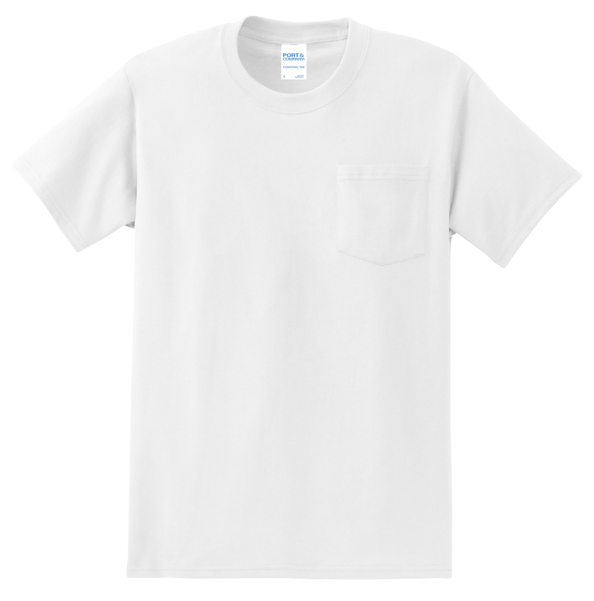 Port & Co Tall Essential Pocket Tee. PC61PT 66