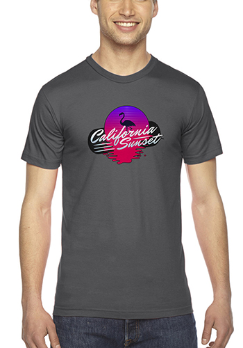 American Apparel Fine Jersey Short Sleeve Tee 1