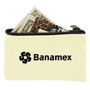 10 Oz. Colored Canvas Standard Coin Bag 12