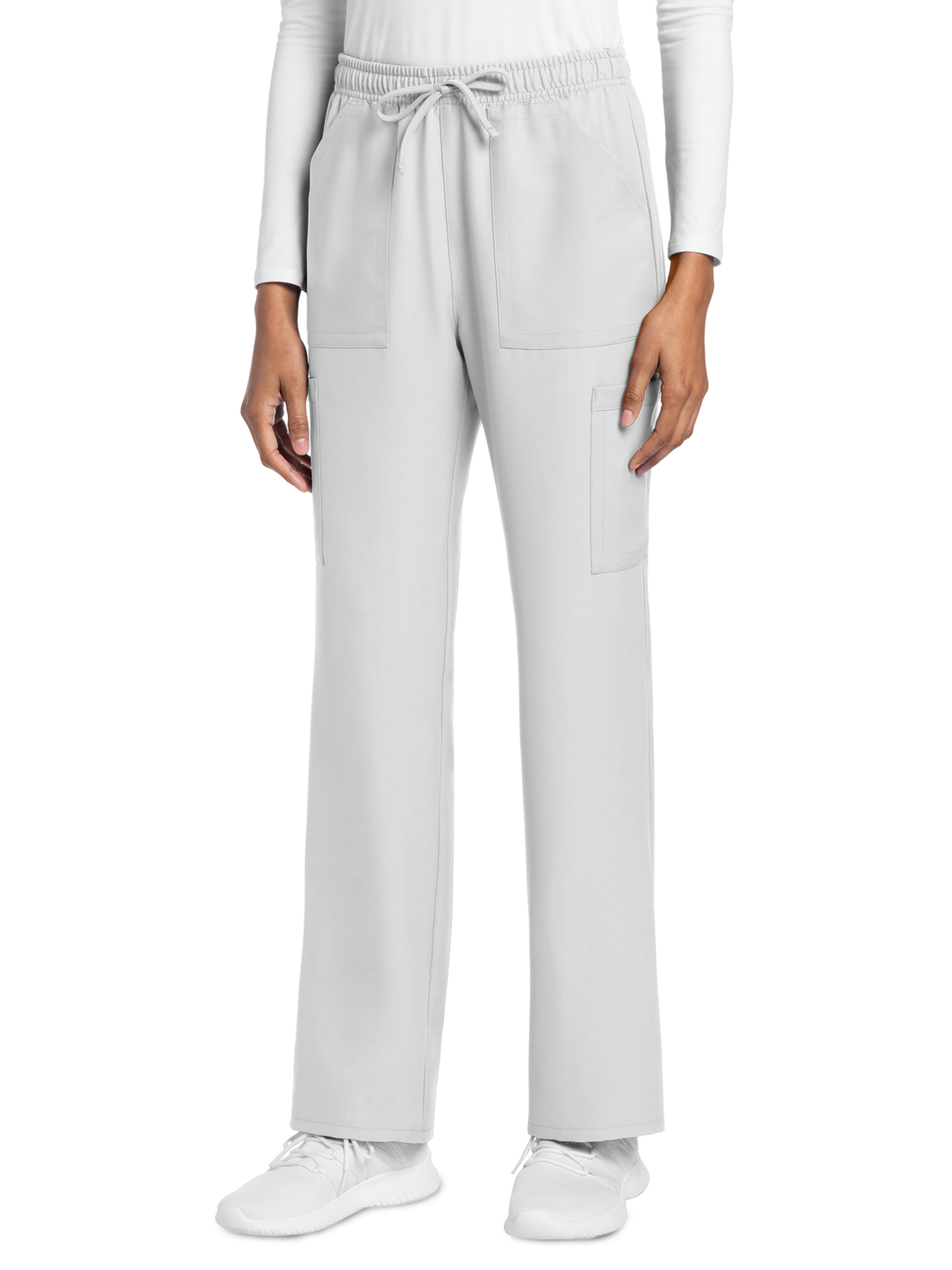 Cherokee - WW Originals Ultra - Women's 4-Pocket Drawstring Cargo Pant 46