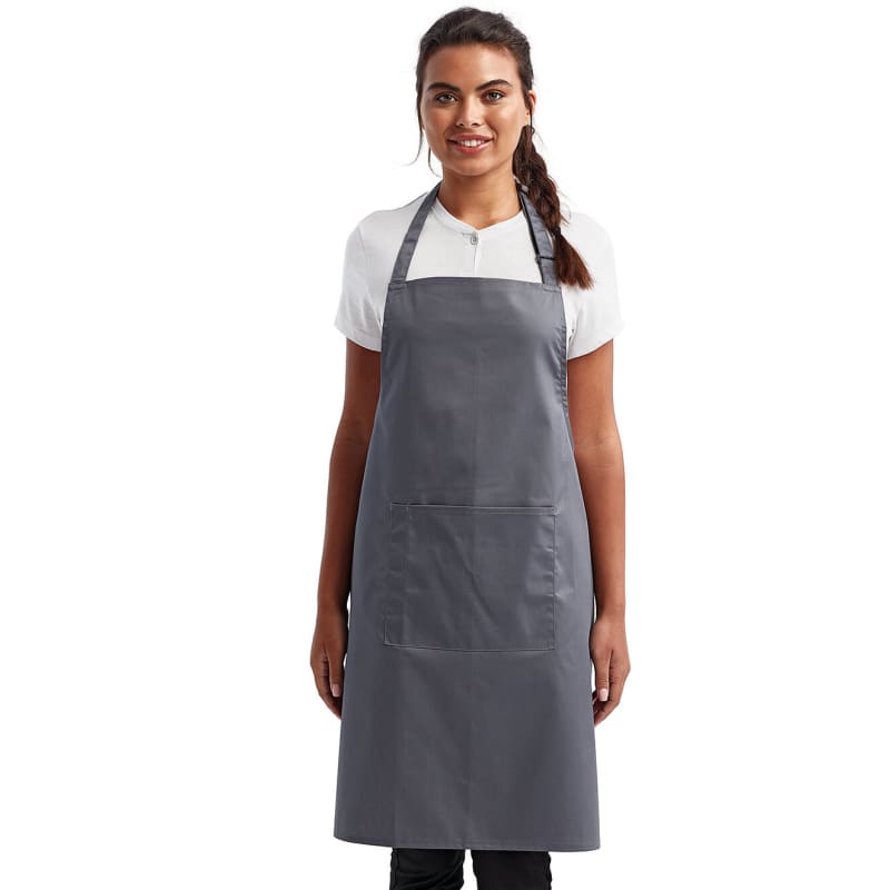 Artisan Collection By Reprime Unisex 'Colours' Recycled Bib Apron With Pocket 98