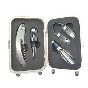 4 In 1 Suitcase Wine Opener With Corkscrew Blade And Handle 21