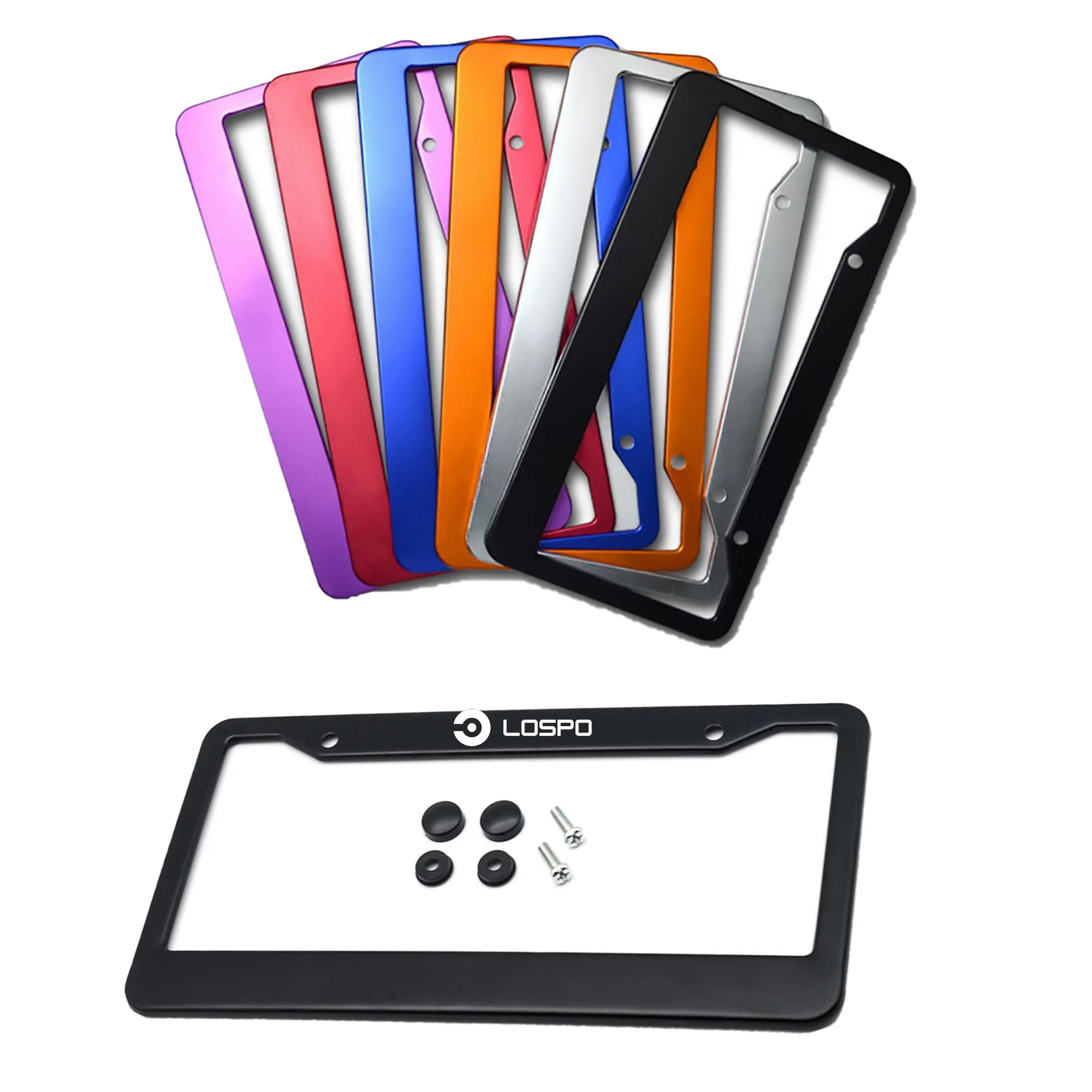 Aluminum Alloy License Plate MOQ 100PCS 10