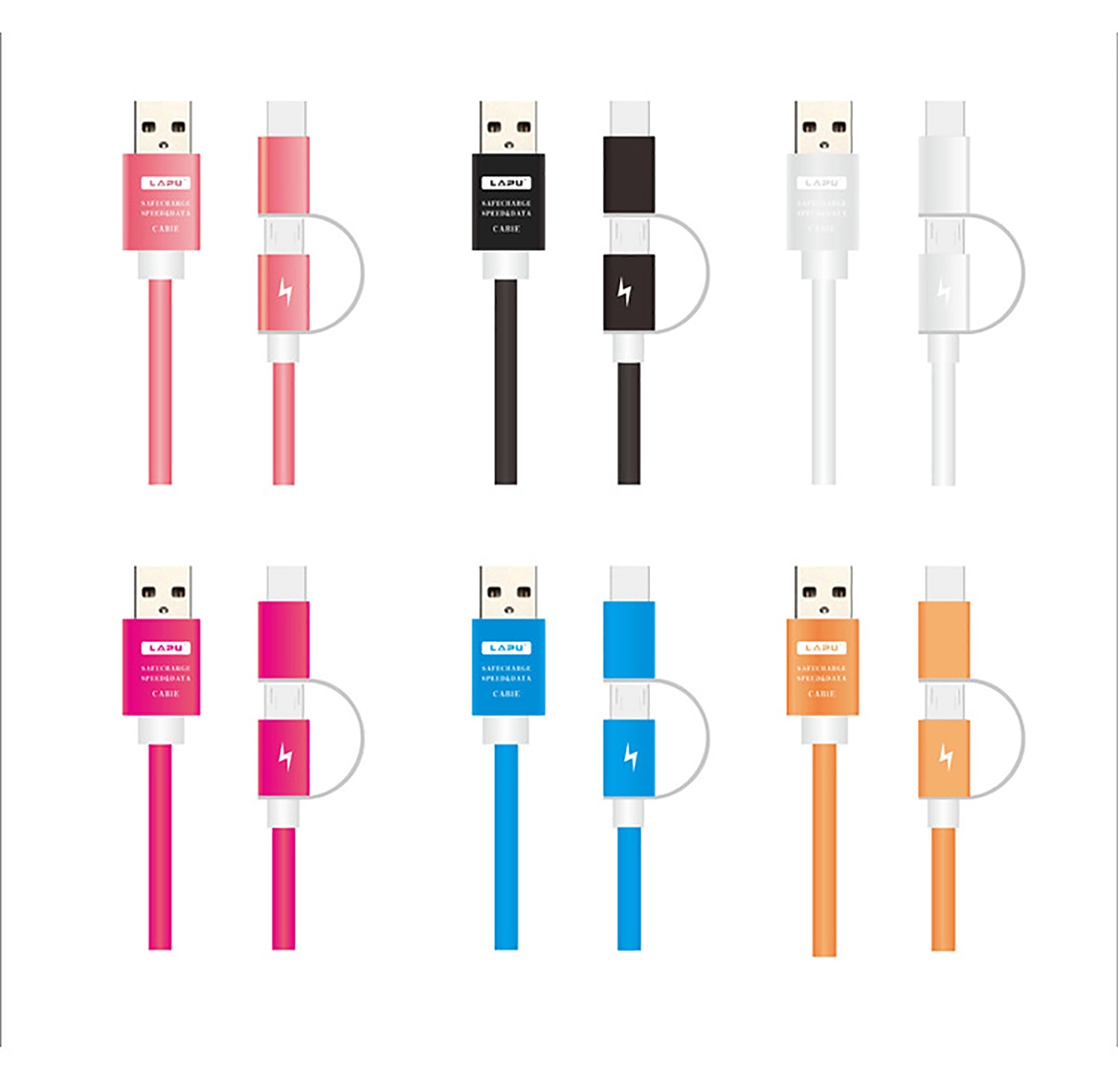 Multifunctional Nylon Braided Charging Cable 5