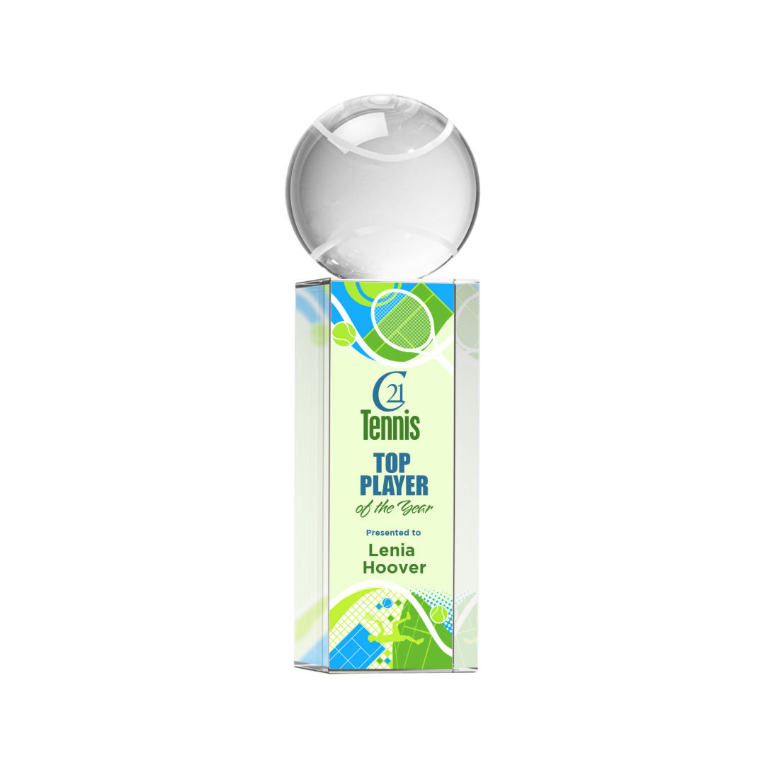 Tennis Ball VividPrint™ Award on Dakota 6